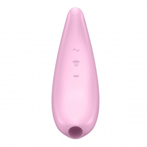 Розовый вакуум-волновой стимулятор Satisfyer Curvy 3+